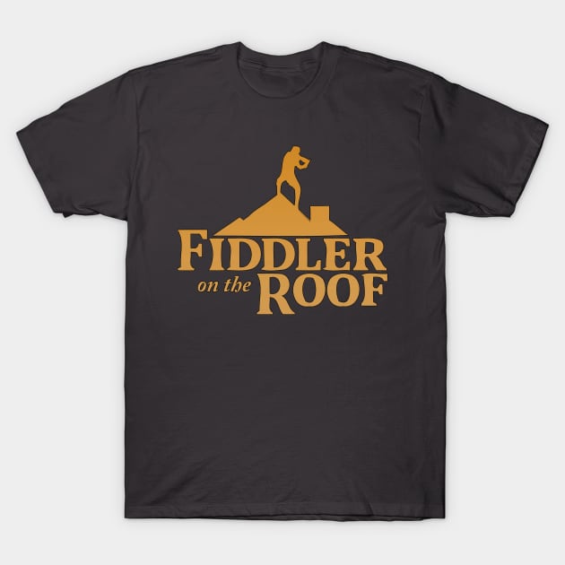 Fiddler On The Roof #4 T-Shirt by MarinasingerDesigns